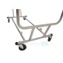 Commercial Heavy Duty Double Salesman Clothing Rack Chrome