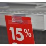 Hinged Grip Shelf Talker for Data Strips