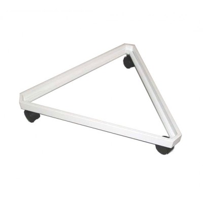 Triangular Base for Slat Grid Wall