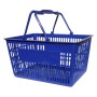 Plastic Shopping  Basket 20L Blue