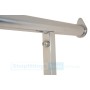 Heavy Duty Straight Clothing Rack Chrome