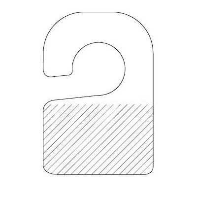 Hang Tabs Hook, pack of 2000pcs