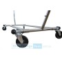 Commercial Heavy Duty Salesman Clothes Rack Chrome