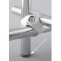 Foot for Round Tube 25mm Chrome