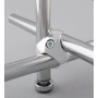 Foot for Round Tube 25mm Chrome