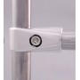 Tubing connector for 2 tubes