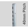 Concealed Aluminum Stripping End Cap 2400mm