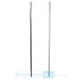 Slotted Post 30x30mm 50mm Pitch