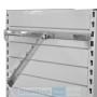 Cross Bar for Wall Strip 25mm pitch Chrome