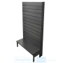 Gondola Shelving Slat Wall Back Panel White