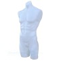 Male Plastic Torso White