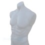 Male Plastic Torso White