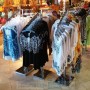 2 Way Clothing Rack With Straight and Waterfall Arms