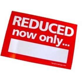 "REDUCED now only" Stickers - sticker roll 