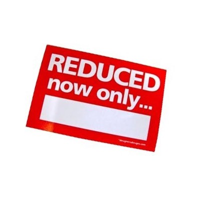 "REDUCED now only" Stickers - sticker roll 