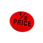 "1/2 Price" Sale Stickers - 500pcs/roll 
