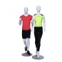 Male Running Mannequin White Mat