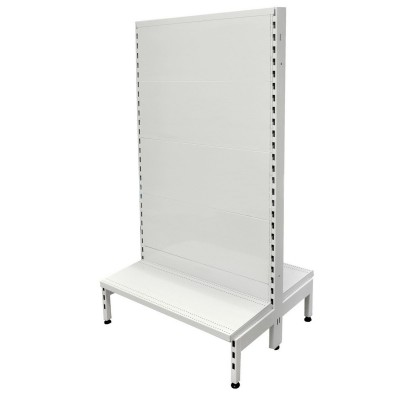 Double Sided Flat Back Gondola White
