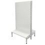 Double Sided Flat Back Gondola White
