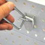 Pegboard to Metalboard/Flat Board Hook Adaptor