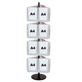 24A4 Brochure Holders Carousel