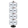 24A4 Brochure Holders Carousel