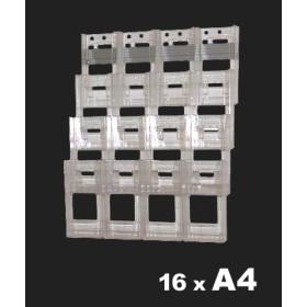 16 A4 Brochure Holder Kit