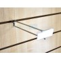 Pegboard Hook with Clear Ticket Holder Flip Price Tag