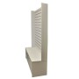 Slat Panel Wall Gondola With Storage 1200x450x2000