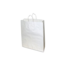 Extra Small White Paper Bag 160x50x260 (pack 100)