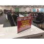 Acrylic Stand Up Sign Holder Portrait 
