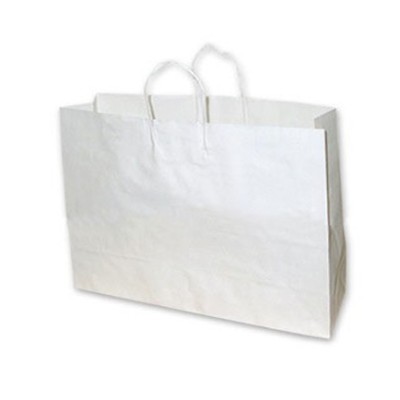 Boutique White Paper Bag 450x90x350 (pack 100)