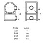 Industrial Clamp 101 Galv