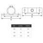 Industrial Clamp Bracket 198 Galv
