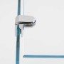 2 Way Glass Connector in Chrome