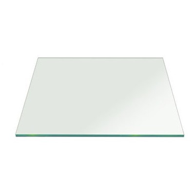 Glass 400x400mm Square Tempered Polished Edges