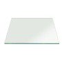 Glass 400x400mm Square Tempered Polished Edges