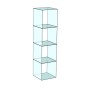 Cube 4 Tower Glass Display