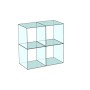 Cube 4 Glass Display 2 wide x 2 high