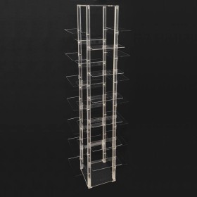 Acrylic Shoe Display for 26 shoes