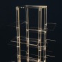 Acrylic Shoe Display for 26 shoes