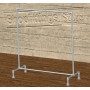 Industrial Single Clothes Rack Galvanised