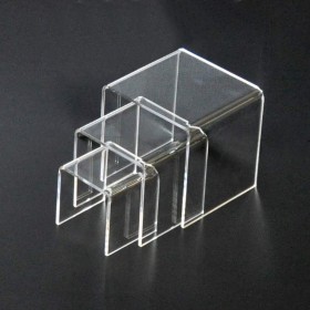 Acrylic Stepped Riser - Set of 3 Small