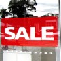 Polyester "SALE" Flag with suction cups