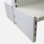 Gondola Shelving Side Kick Plate white