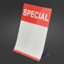 Flat Pack Sign Holder Clear