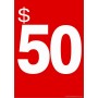 "$50" - Sign Cards - 5 Pack 