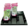 Black Plastic Herb Packet Tray 15 Packets
