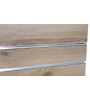 Slat Panel1200x600 Silver Oak, PAIR