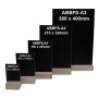  Tabletop Black board on Oak Block